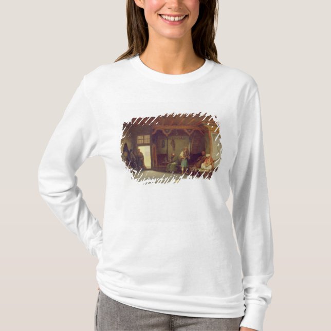 Interior of an Oriental Cafe T-Shirt (Front)