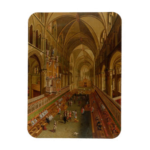 Interior of Canterbury Cathedral, c.1675-1700 (oil Magnet