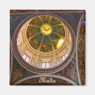 Interior of church in Malta Magnet