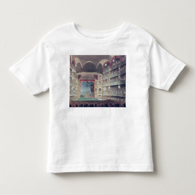 Interior of Drury Lane Theatre, 1808 Toddler T-Shirt (Front)