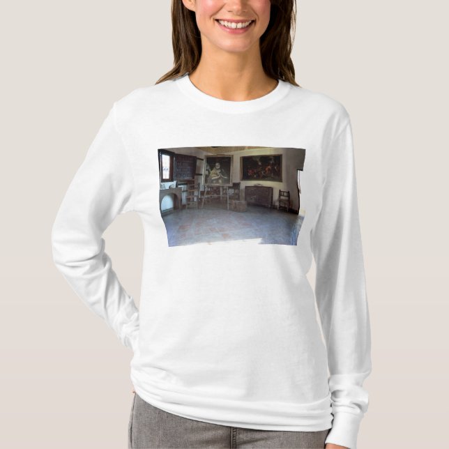 Interior of El Greco's  studio T-Shirt (Front)