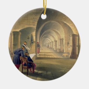 Interior of Fort Nicholas, plate from 'The Seat of Ceramic Tree Decoration