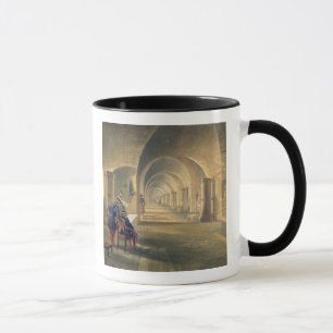 Interior of Fort Nicholas, plate from 'The Seat of Mug