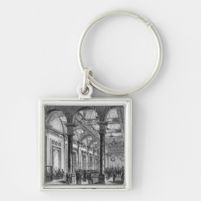 Interior of Lloyd's of London Key Ring (Front)