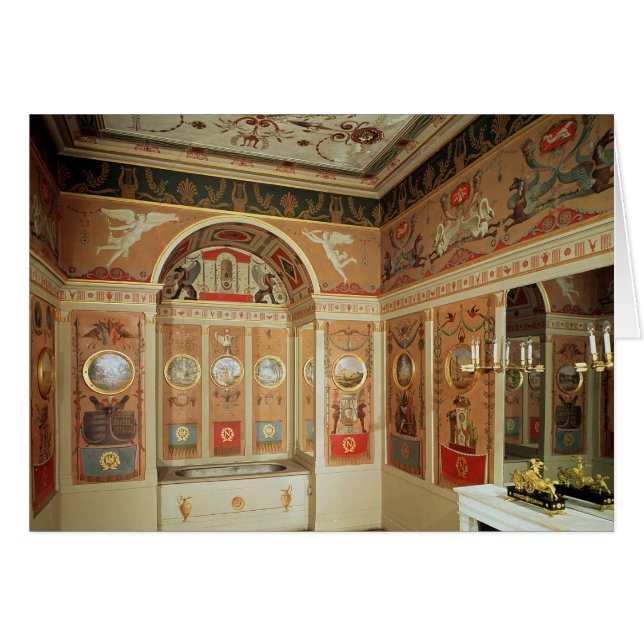 Interior of Napoleon's bathroom, built in 1807 (Front Horizontal)