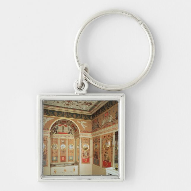 Interior of Napoleon's bathroom, built in 1807 Key Ring (Front)