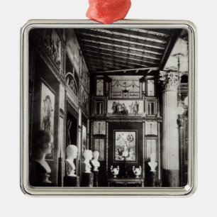 Interior of Prince Napoleon's Palais Pompeian Metal Tree Decoration