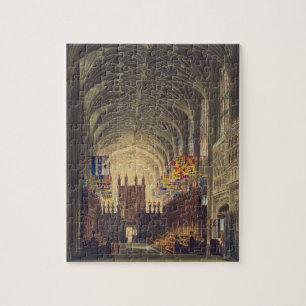 Interior of St. George's Chapel, Windsor Castle, f Jigsaw Puzzle