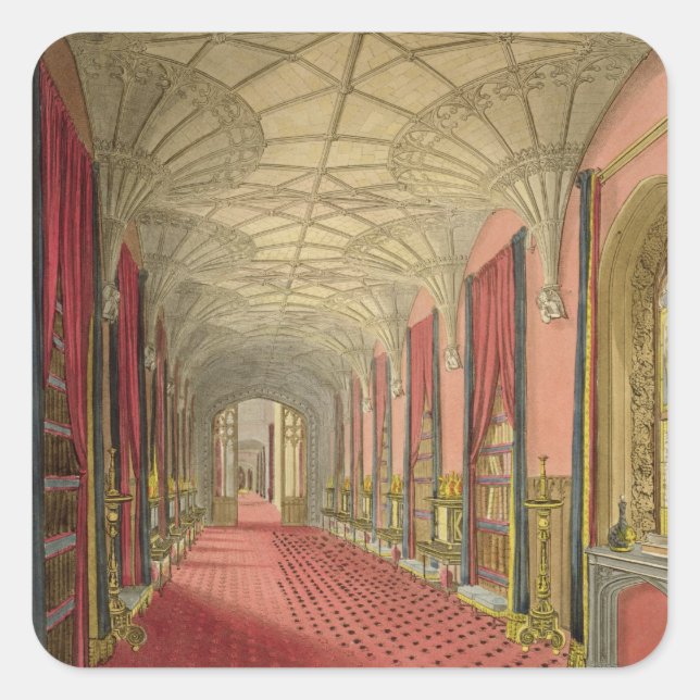 Interior of St. Michael's Gallery, from 'Graphic a Square Sticker (Front)