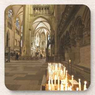 Interior of St. Peter's Cathedral in Regensburg Coaster