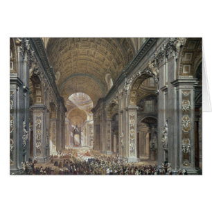 Interior of St. Peter's, Rome, 1867