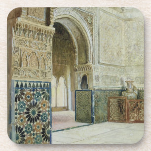 Interior of the Alhambra, Granada (w/c) Coaster