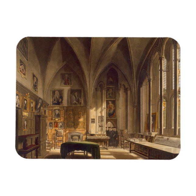Interior of the Chapter House, illustration from t Magnet (Horizontal)