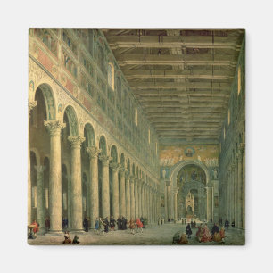 Interior of the Church of San Paolo Fuori le Magnet