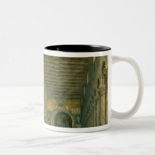 Interior of the Church of San Paolo Fuori le Two-Tone Coffee Mug