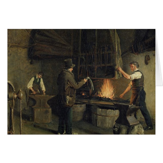 Interior of the Forge, 1837 (Front Horizontal)