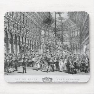 Interior of the 'Grand Cafe Parisien', Paris Mouse Pad