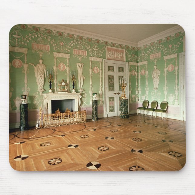 Interior of the Green Dining Room Mouse Pad (Front)