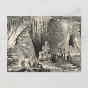 Interior of the Grotto of Antiparos Postcard