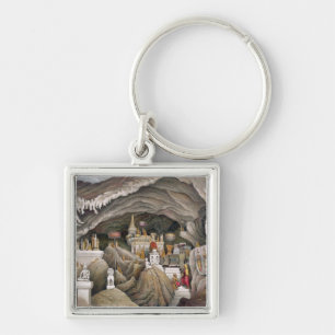 Interior of the grotto of Nam Hou, Laos, from 'Atl Key Ring