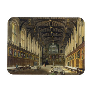 Interior of the Hall of Christ Church, illustratio Magnet
