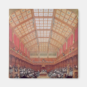 Interior of the House of Commons Magnet