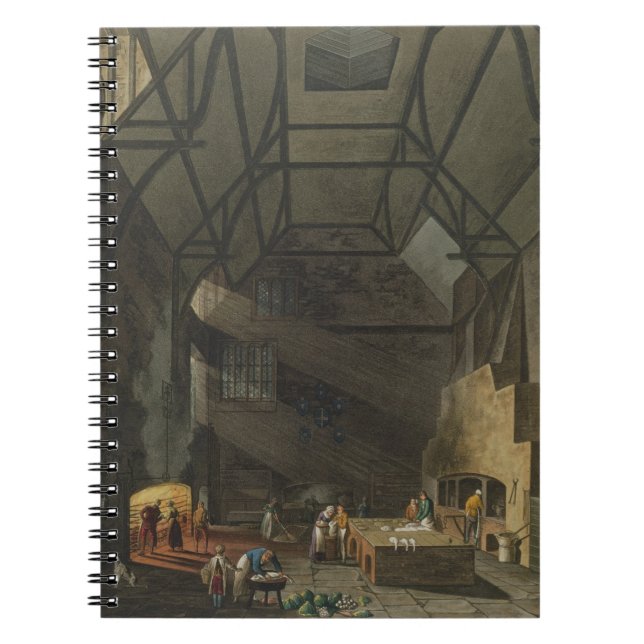 Interior of the Kitchen, Trinity Cambridg Notebook (Front)