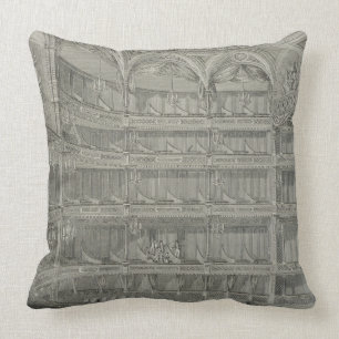 Interior of the Late Theatre Royal, Drury Lane, in Cushion