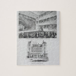 Interior of the Little Theatre, Haymarket in Londo Jigsaw Puzzle