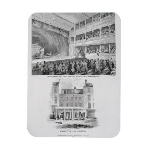 Interior of the Little Theatre, Haymarket in Londo Magnet