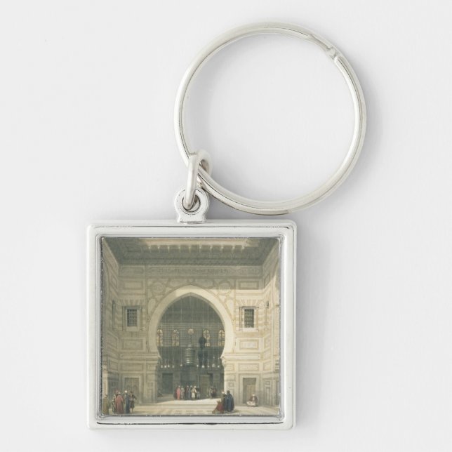 Interior of the Mosque of Sultan Hasan, Cairo, fro Key Ring (Front)