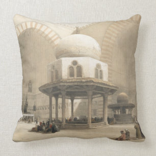 Interior of the Mosque of the Sultan El Ghoree, Ca Cushion