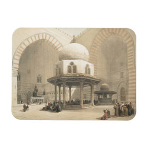 Interior of the Mosque of the Sultan El Ghoree, Ca Magnet