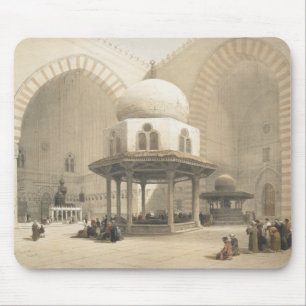 Interior of the Mosque of the Sultan El Ghoree, Ca Mouse Pad