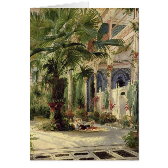 Interior of the Palm House at Potsdam, 1833 (Front)