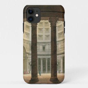 Interior of the Pantheon, Rome, from 'Le Costume A iPhone 11 Case