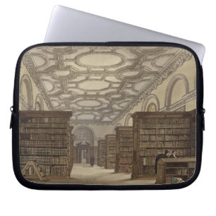 Interior of the Public Library, Cambridge, from 'T Laptop Sleeve