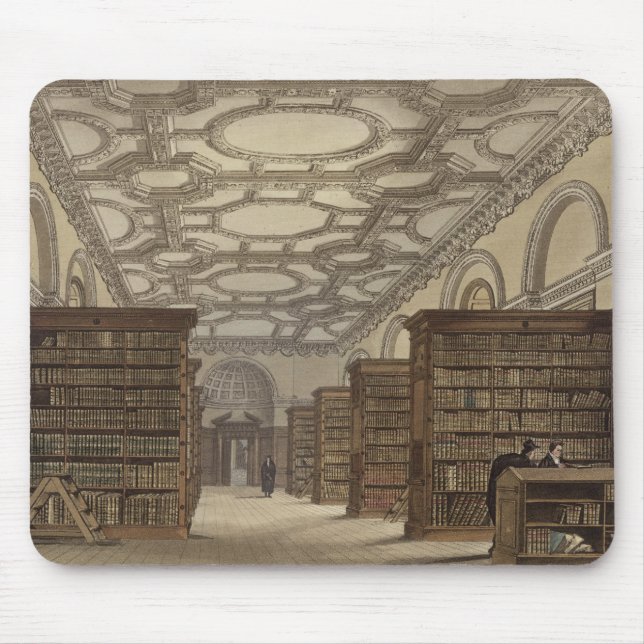 Interior of the Public Library, Cambridge, from 'T Mouse Pad (Front)
