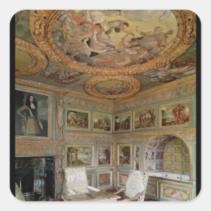 Interior of the 'Salle Louis XIV' Square Sticker