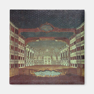 Interior of the San Samuele Theatre, Venice Magnet