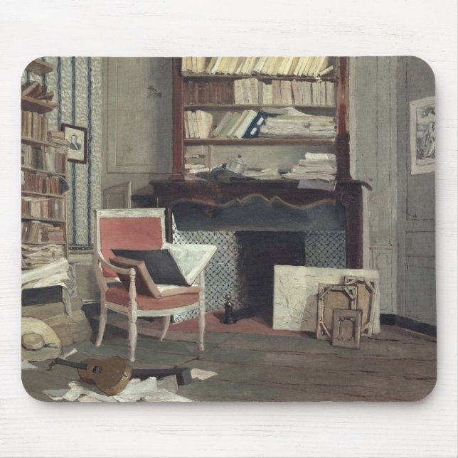 Interior of the Study of Doctor X Mouse Pad (Front)