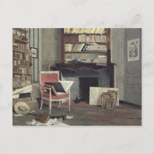 Interior of the Study of Doctor X Postcard