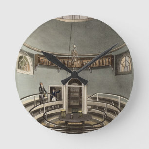 Interior of the Theatre of Anatomy, Cambridge, fro Round Clock