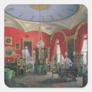 Interior of the Winter Palace Square Sticker