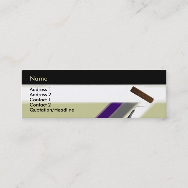 Interior Painting Business Card (Front)