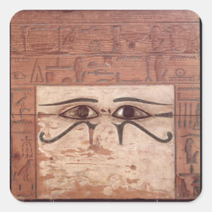 Interior panel of the sarcophagus of Chancellor Na Square Sticker