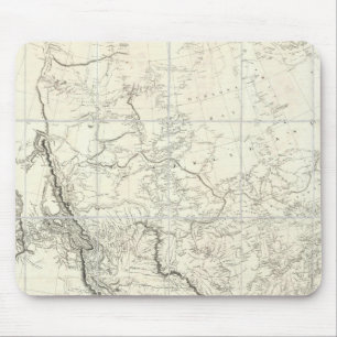 Interior Parts of North America Mouse Pad