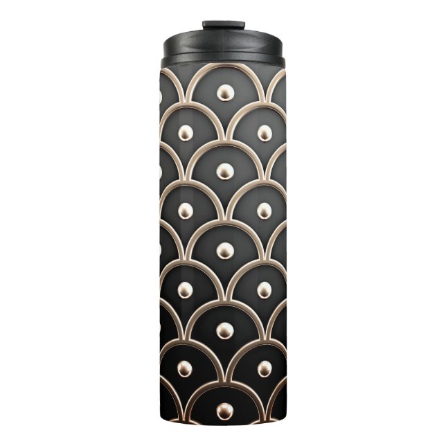 Interior pattern, architectural background. thermal tumbler (Front)
