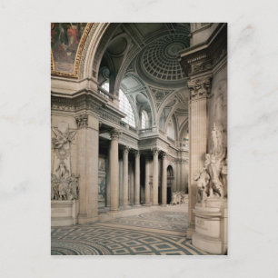 Interior view, 1764-1812 postcard