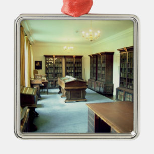 Interior view metal ornament